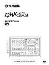 Yamaha EMX62M Návod k obsluze