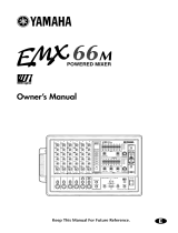 Yamaha EMX66M Návod k obsluze