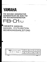 Yamaha FB-01 Návod k obsluze