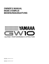 Yamaha GW10 Návod k obsluze
