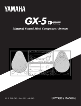 Yamaha GX-5 Návod k obsluze