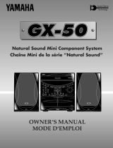 Yamaha GX-50RDS Návod k obsluze