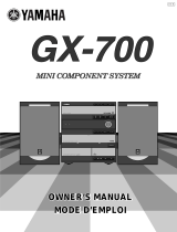 Yamaha GX700 Uživatelský manuál
