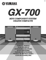 Yamaha GX-700RDS Uživatelský manuál