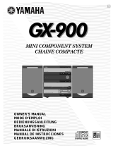 Yamaha GX-900RDS Návod k obsluze