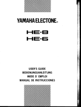 Yamaha HE-6 Návod k obsluze