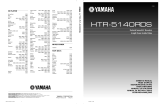 Yamaha HTR-5140RDS Uživatelský manuál
