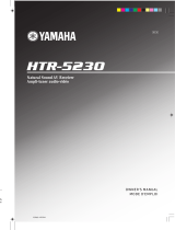Yamaha HTR-5230 Uživatelský manuál