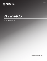 Yamaha HTR-6025 Návod k obsluze