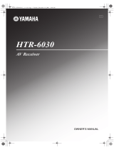 Yamaha HTR-6030BL Uživatelský manuál