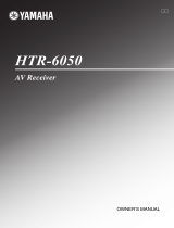 Yamaha HTR-6050 Návod k obsluze