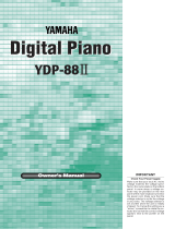 Yamaha Keyboards and Digital - Pianos Uživatelský manuál