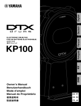 Yamaha KP100 Návod k obsluze