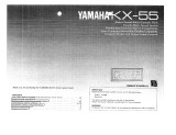 Yamaha KX-55 Návod k obsluze