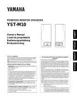 Yamaha YST-M10 Návod k obsluze