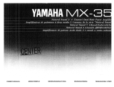 Yamaha MX-35 Návod k obsluze
