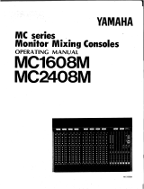 Yamaha MC1608M Návod k obsluze