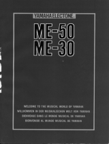 Yamaha ME-50 Návod k obsluze