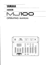 Yamaha MJ100 Návod k obsluze