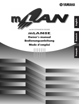 Yamaha mLAN8E Uživatelský manuál