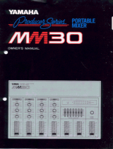 Yamaha MM30 Návod k obsluze