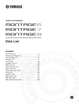 Yamaha MONTAGE6 list