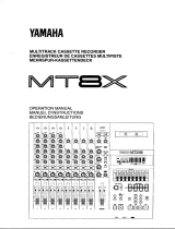 Yamaha MT8X Návod k obsluze