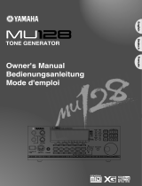 Yamaha MU128 Uživatelský manuál