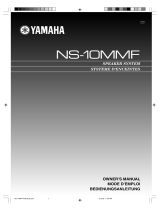 Yamaha NS-10MMF Uživatelský manuál