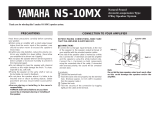 Yamaha NS-10MX Uživatelský manuál