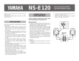 Yamaha NS-120 Návod k obsluze