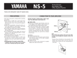 Yamaha NS-5 Návod k obsluze