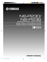 Yamaha NS-P236 Uživatelský manuál