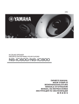 Yamaha NS-IC600 Uživatelský manuál