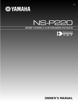 Yamaha NS-P220 Návod k obsluze