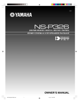 Yamaha NS-P326 Návod k obsluze