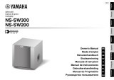 Yamaha NS-SW200 Návod k obsluze