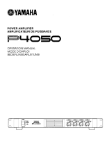 Yamaha P4050 Návod k obsluze