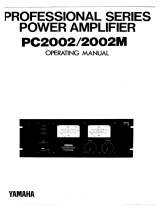 Yamaha PC2002M Návod k obsluze