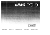 Yamaha PC-8 Návod k obsluze