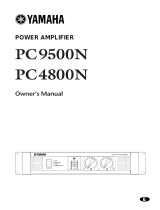 Yamaha PC4800N Uživatelský manuál