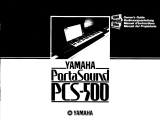 Yamaha PCS-500 Návod k obsluze