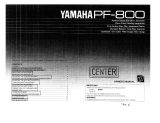 Yamaha PF-800 Návod k obsluze