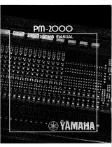 Yamaha PM-2000 Návod k obsluze