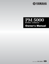 Yamaha PM5000 Návod k obsluze
