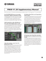Yamaha PM5D/PM5D-RH V1.20 Uživatelský manuál