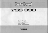Yamaha PSS-390 Návod k obsluze