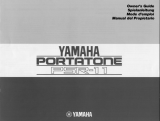 Yamaha PortaTone PSR-11 Návod k obsluze