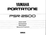 Yamaha PSR-2500 Návod k obsluze
