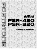Yamaha PSR-420 Návod k obsluze